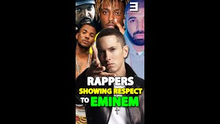 Rappers Explain Why They RESPECT Eminem 🐐 [upl. by Yuhas102]