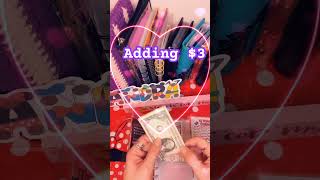 52 Week Savings Challenge cash reels savings asmr [upl. by Trella]