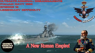 A New Roman Empire  Ultimate Admiral Dreadnaughts  Italy 1890 Ep 19 [upl. by Eet]