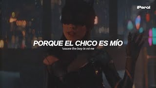 Ariana Grande  the boy is mine Español  Lyrics  video musical [upl. by Tsnre500]