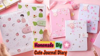 How to make a cute diary diy diary  homemade diy notebook diy journal  Diy Craft [upl. by Eevets]