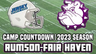 RumsonFair Haven 2023 Football Preview  JSZ Camp Countdown Series [upl. by Eira]