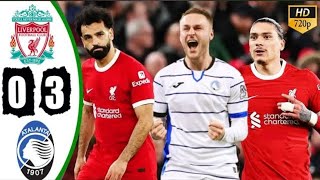 Liverpool vs Atalanta 03 Highlightsamp All Goals 2024 HD [upl. by Muhan151]