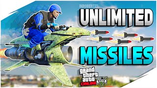 GTA 5 Online Unlimited Missiles MKII Glitch MK2 Oppressor Unlimited Missiles GTA 5 Glitches [upl. by Iamhaj]