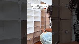 MultiUse Cabinet Efficient Storage — Collapsible Design shoeorganizer shoerack [upl. by Naaman383]