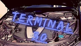 Terminal 30 fault code mercedes benz s class w221 how to fix Diagnostic scan fault code [upl. by Nnadroj467]