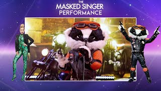 Badger Performs Feeling Good By Nina Simone  Season 2 Ep1  The Masked Singer UK [upl. by Durrace]