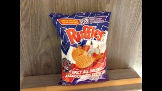 New Ruffles Chips All Dressed Spicy Flavor  Tasting and Ranking [upl. by Princess]