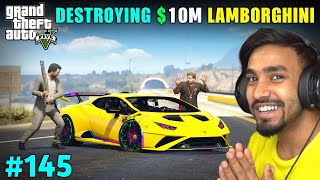 I DESTROYED JIMMYS SUPERCAR  GTA V GAMEPLAY 145 [upl. by Saimerej]