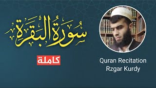 سورة البقرة كاملة بصوت رزكار محمد الكردي  Surah Al Baqara  Rzgar Kurdy [upl. by Geri]