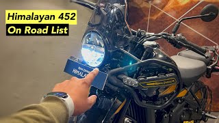 2024 RE Himalayan 452 Detailed Review On Road Price List  New Himalayan 450 [upl. by Peter]