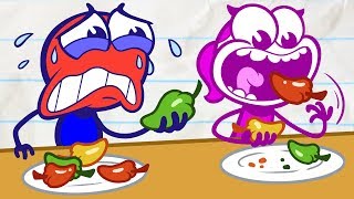 Spice Guys Finish Last  Pencilmation  Animation  Cartoons  Pencilmation [upl. by Cerell214]