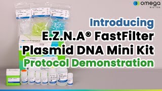 EZNA® FastFilter Plasmid DNA Mini Kit Protocol Demonstration  DNA Extraction Bacterial Plasmid [upl. by Selokcin679]