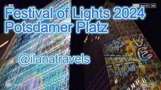 Festival of Lights 2024 Berlin Potsdamer Platz [upl. by Yrallih]