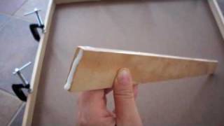 How To build a cradled hardboard for a painting [upl. by Elane]