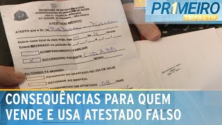 Atestado falso especialistas explicam fraude e consequências  Primeiro Impacto 090924 [upl. by Leventis]