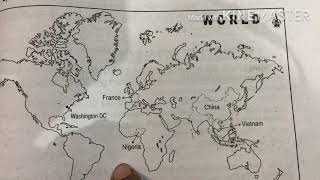 Social studies paper2 Map pointing10th class [upl. by Arimat630]