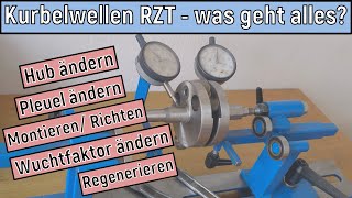 RZT Kurbelwellen  was geht alles was kann man ändern und warum [upl. by Rue]