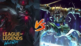 Mordekaiser vs Nasus  wild rift  ranqueada Platina [upl. by Ameen]