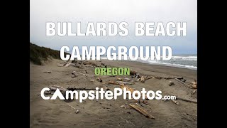 Bullards Beach State Park Oregon Campsite Photos [upl. by Tirb146]