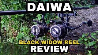 DAIWA BLACK WIDOW REEL REVIEWCarp Fishing ꟾ February 2024 [upl. by Iain236]