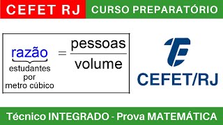 CEFET RJ 🔵 Curso Preparatório 202425 de MATEMÁTICA CEFETRJ Técnico Integrado ao Médio BoraIF [upl. by Fiertz]