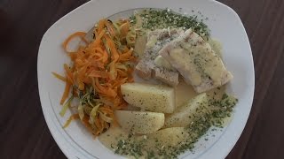 Lachs mit GemüseKartoffeln und einer leckeren Soße Thermomix® TM5 [upl. by Nosdrahcir931]