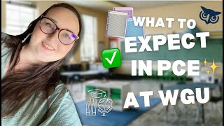 What to Expect in PCE at WGU  FREE Resources✅✨ [upl. by Ennaeiluj]