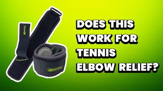 Does This Work for Tennis Elbow Relief  SENTEQ Elbow Brace Review [upl. by Kettie230]