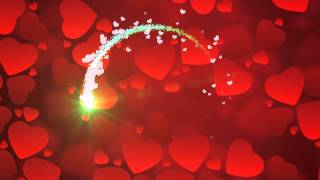 valentine background 12  HD video background [upl. by Biddie400]