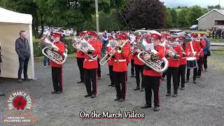 Poyntzpass Silver  Tullyvallen Band Parade 2024 [upl. by Acie]