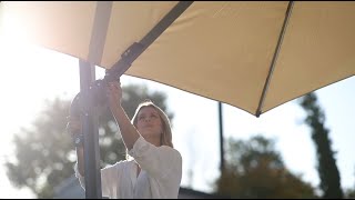 Bramblecrest Cantilever Garden Parasols [upl. by Idid]