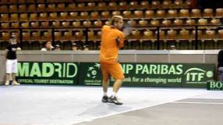 Adam Kellner vs Grigor Dimitrov 2009 Davis Cup  Győr [upl. by Anej]