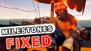 Ship Milestones Are FIXED ► Sea of Thieves [upl. by Aspia]