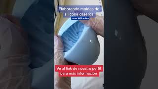 Te enseñó a realizar un molde de silicona casero para tus jabones artesanales 😍🧼 [upl. by Nevah]