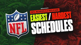 2024 NFL Schedule Release Easiest and Hardest schedules  CBS Sports [upl. by Carvey]