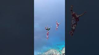 Adrenaline Overload JawDropping Seychelles Skydiving in 4K  Thrilling Island Views Shorts tour [upl. by Mose768]