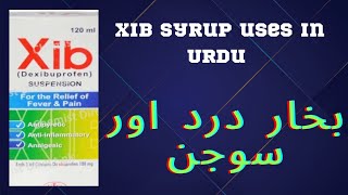 Xib syrup uses in Urdu  Dxibuprofen  pain amp fever [upl. by Retsevlys]