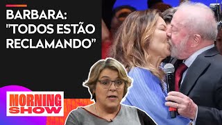 Barbara Gancia critica Janja e avalia que relacionamento de Lula não é saudável [upl. by Inuat755]