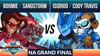 Sandstorm amp Boomie vs Cody Travis amp Isidroo  Grand Final  Winter Championship NA 2v2 [upl. by Pacorro]