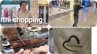 aj to 20000 ki shopping kr li bhai beingsalmankhan beinghuman woodland decathlon minivlog [upl. by Sungam]