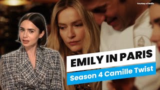 Emily in Paris 4x05  Camille Twist Reaction [upl. by Leima]