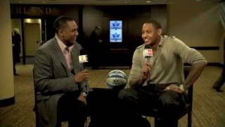 Carmelo Anthony Interview [upl. by Eibbob]