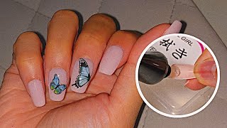 How to Press On nails with Polygel [upl. by Milano]