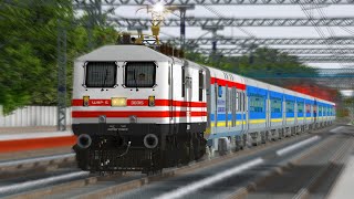 TOP 5 Fastest Trains in Indian Railways  MSTS Open Rails [upl. by Heather233]