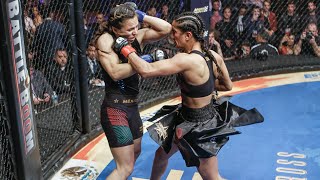 MMA  Combate Estrellas  Amanda Serrano vs Corina Herrera [upl. by Amil]