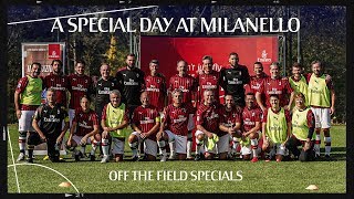 Special  Emirates and their guests train at Milanello [upl. by Aehsat]