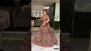 52 Gaj Ka Daman Song Performance By Beautiful😍💓 Bridal Dance And beautiful Moves for Whatsapp Status [upl. by Dinse]