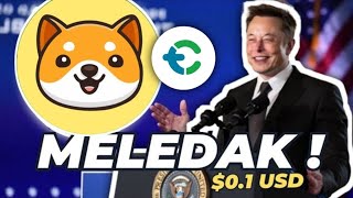 MELEDDDDAAAAK  BABY DOGE COIN Resmi Listing TOKOCRYPTO [upl. by Birkle]