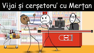 LA SUPERMARKET Vijai Și Cerșetoru Cu Merțan [upl. by Alger769]